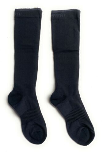 Copper Unisex-Adult Compression Socks, Size S/M( 6-9 Men, 7-10 Women), Black