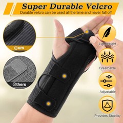 Corflex 8″ Ultra Fit Premium Wrist Splint Brace Support w ABD Thumb Left X-Small