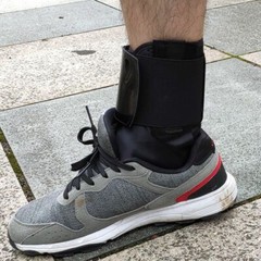 2 TYPES Ankle Brace Support Compression Stabilizer Pain Relief Foot Lace Up Wrap