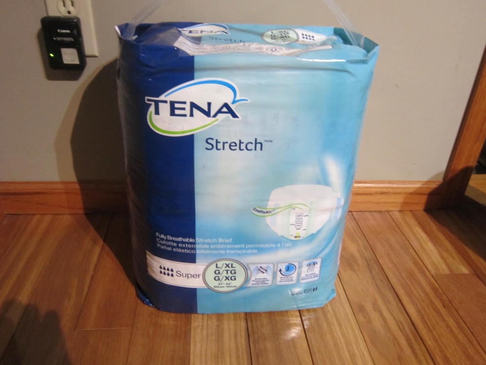 TENA ProSkin Stretch Super Incontinence Brief XL Breathable 67903 28 Ct #T20