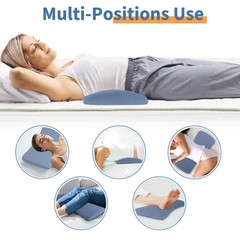Lumbar Support Pillow for Bed Relief Back Pain: Lower Back Pillow for Sleeping