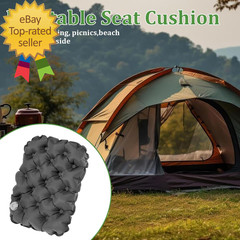 Inflatable Seat Cushion Portable Travel Airplane Seat Cushion Self-Inflating Cam