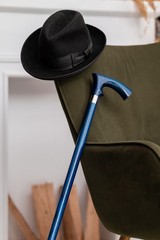 Dr. Watson – Handcrafted Wooden Walking Stick, Walking Cane with Duke Handle