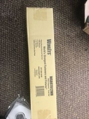 12″ Grab Bar – White 1.5” Aluminum Core , Powder Coated White