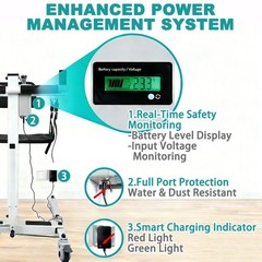 Irtme Portable Electric Patient Lift Transfer Chair Lift, Assist Lift, for Car