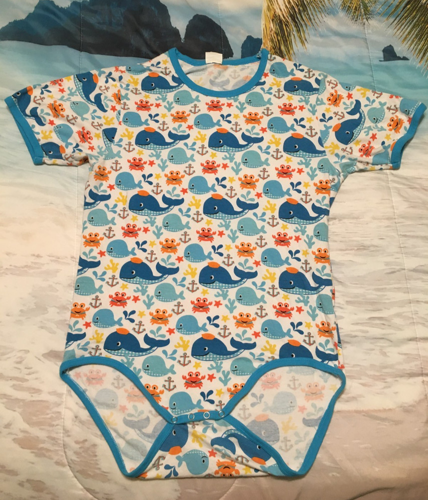 Adult DiaperSuit adult size Small (S) abdl one piece diaper suit/cover