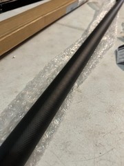 48″ Anti Slip Shower Grab Bar Bathroom Black Knurled Handicap Balance Bar BLACK