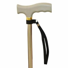 6 Pack Comfort Axis Walking Cane or Stick Stretchable Elastic Wrist Straps Black