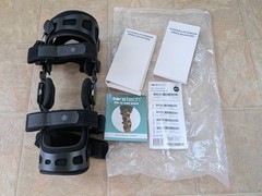 New Coretech LEFT Knee Brace 845 OA Size Small (SUP2079BLKRS) HCPCS L1845 L1852
