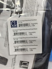 Comfortland Universal Hinged Wrap Around Knee Brace CK-120 L 1820