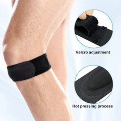 1PC Adjustable Patella Knee Strap Support Brace Pain Relief for Sports & Running