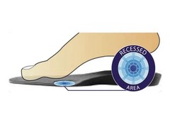 DonJoy Arch Rival Orthotic SCF Inserts 1 Pair G – Men 15.5-17 Subtle Cavus Foot