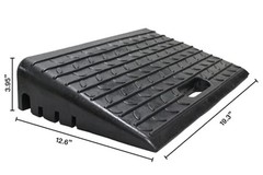 50564 Curb Ramp 19-1/4″ x 12-1/2″ x 4″ (Pair) for Wheelchairs, Lifts,