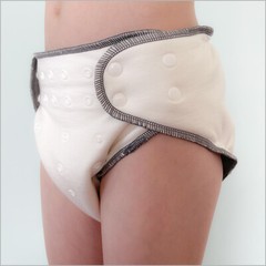 ECOABLE Special Needs Big Kids‘ Fitted Cloth Diaper Briefs, Age 6-16 Years