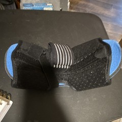 ANLE Plantar Fasciitis Night Splint Ankle/Foot Brace One Size Blue/Black
