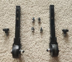Journey Zoomer Anti-Tip Bars & Mounting Hardware VGC