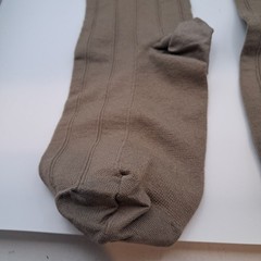 Jobst for Men Casual Medical Compression Socks 15-20 mmHg Large Khaki Knee CT