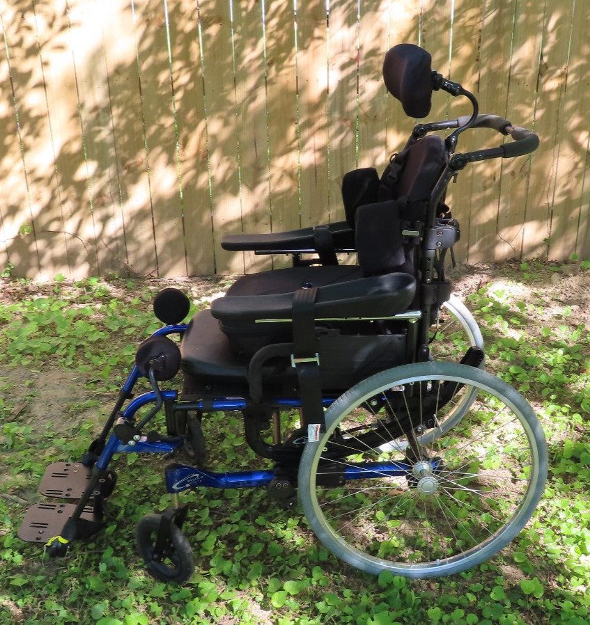 Quickie Iris Tilt-In-Space Wheelchair with Jay J3