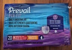 Prevail PER-FIT Women’s Daily Underwear – Medium (20 Count) | Extra Absorbency