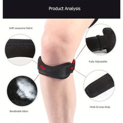 Knee Brace Support Patella Stabilizer Strap Arthritis Pain Relief Running USA