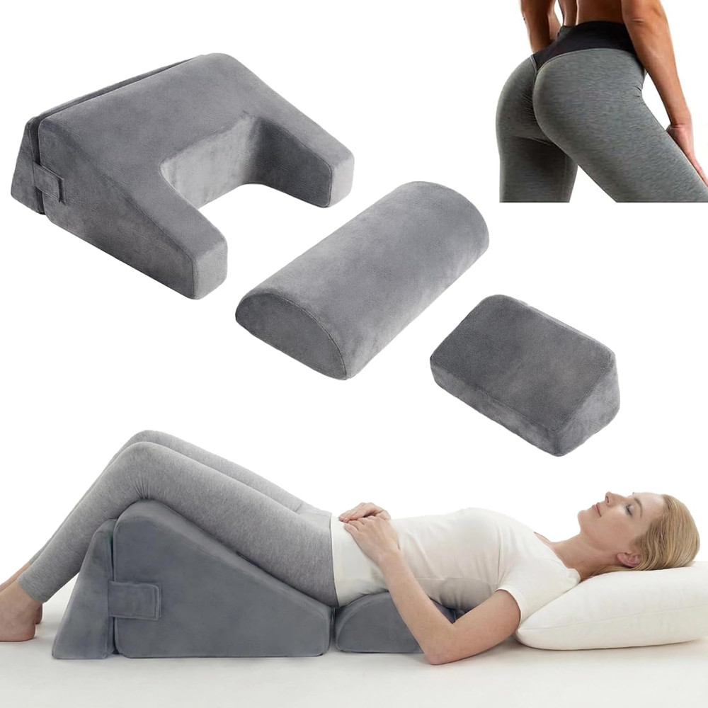 BBL Pillow after Surgery for Sleeping, 4-In-1 Brazilian Butt Lift Recovery Set,