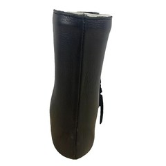 AFO Leather Ankle Brace Orthopedic Left Boot Foot Drop Black