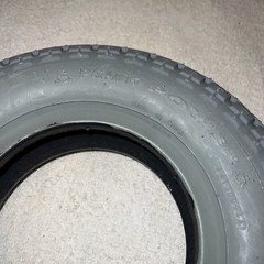 NEW PAIR 4.10/3.50-6 Tires Wheels Pneumatic Air Pride Legend XL Mobility Scooter