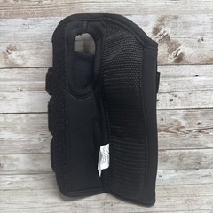 DeRoyal Black Left Wrist Splint Size: X-Large 8 inch Loop Lock Closures NEW
