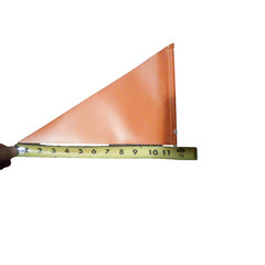 Mobility Scooter Safety Flag, Orange, 72″ high, Large, Vinyl