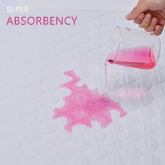 Incontinence Positioning Bed Pad Washable Transfer 6 Handles 34×52″ Elderly