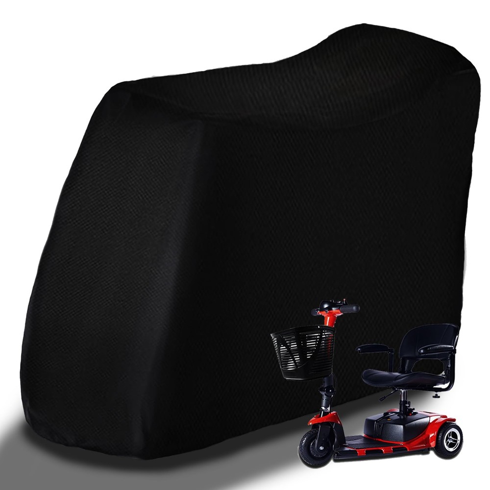 Mobility Scooter Storage Cover, 420D Scooter Cover with Windproof Buckles