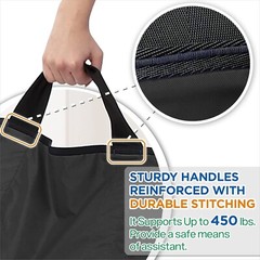 Ergonomic Patient Transfer Sheet – Waterproof & Washable with Heavy-Duty Handles