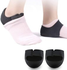 2x Plantar Fasciitis Relief Heel Cups for Foot Pain Relief Elastic Gel Pads USA