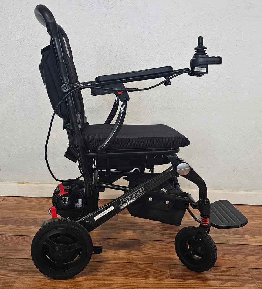 Pride Mobility Jazzy Carbon Folding Travel Power Wheelchair – Open Box Demo Unit
