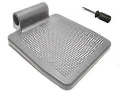Universal Wheelchair Footplate – Replacement Parts, Foot Rest,Fits Drive Blue St