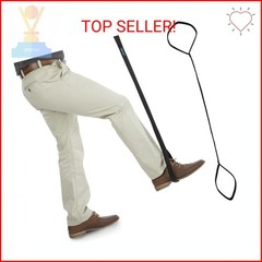 Vive Leg Lifter Strap (44 Inch) – Rigid Foot Loop, Hand Grip for Adult, Senior,