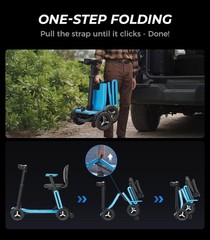 Paiseec Mobility Scooter for Seniors Airline Approved 32LB Ultra Lightweight