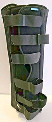 Ossur Form Fit Knee Brace Immobilizer 20″ Universal 720 Unisex Black Full Leg