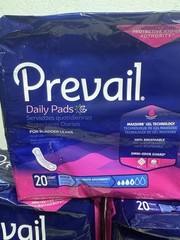 8-New Women’s Prevail Daily Pads for Bladder Leaks -160CT Total Ships Same Day