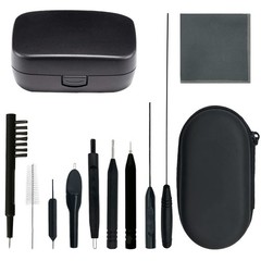 12 Pieces Hearing Aid Cleaning Brush Kits Tools with Wax Loop and Magnet Suit…