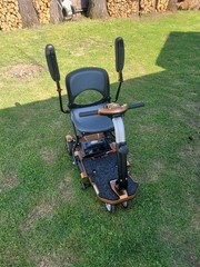 EV RIDER S19+ Transport Easy Manual Folding Electric Mobility Scooter 4 Wheel