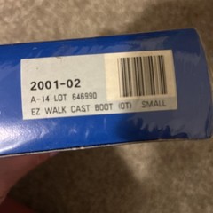 Stat Medical Corp Ez Walk Cast Boot Small