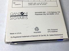New Sigvarus 901 Medium Full L Beige 77 Open Toe Compression 1 Pair