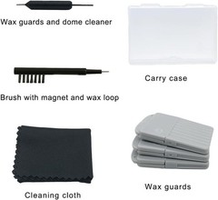 Professional Hearing Aid Cleaning Kit: Wax Guards & Dual-End Tool Set – 3 Packs