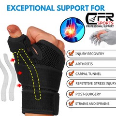 Left Right Thumb Wrist Support Brace Splint Carpal Tunnel Sprain Arthritis Sport