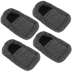 4 Pcs Heavy Duty Walker Ski Glide Covers Replacement for Indoor Outdoor