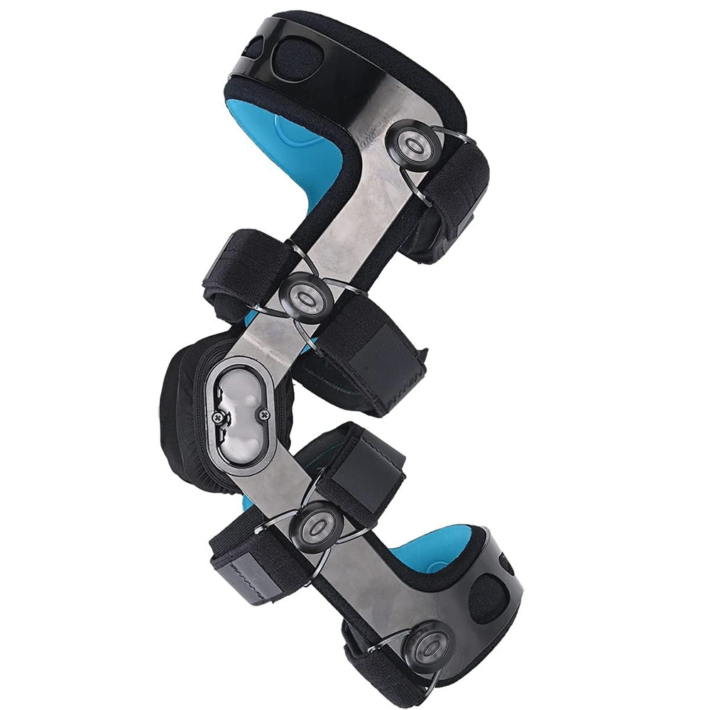 Adjustable Hinged Knee Brace for ACL MCL PCL Sports Injuries – XL Left