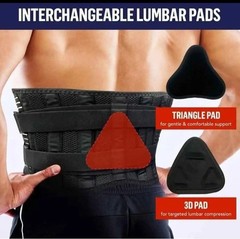 Dr Arthritis Back Brace Hernia Support Belt Lower Lumbar Men & Women Size MEDIUM
