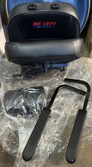 Metro Mobility Scooter Replacement Chair with Headrest, Armrest & Crutch Holder