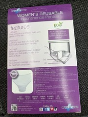Careactive Reusable Incontinence Panties Size large